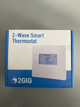 Stz1-345 2gig 093863147821 Z-wave 700 Programmable Thermostat -stz1-345