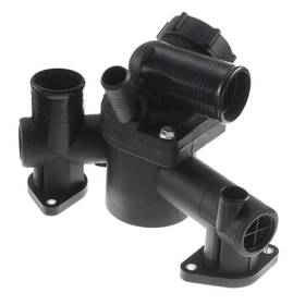 A-premium Aptha0016 A-premium Engine Coolant Thermostat Housing Assembly Compatible With Ford Thu