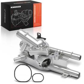 A-premium Aptha0321 A-premium Engine Coolant Thermostat Housing Assembly Compatible With Hyundai