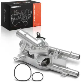 Aptha0321 A-premium Engine Coolant Thermostat Housing Assembly Compatible With Hyundai