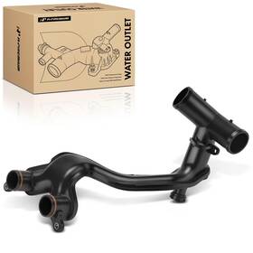 A-premium Apwo152 A-premium Water Pump Outlet Thermostat Crossover Pipe Tube Compatible With La