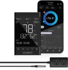 Ac Infinity 744110895988 Controller 79 Pro Wifi Outlet Independent Programs For