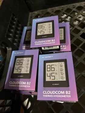 Ac Infinity 819137022386 Cloudcom B2 Digital Thermostat With Integrated Sensor Probe And Bluetooth App