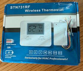 Aciq Stn731rf Wireless Thermostat For Ptac Unit - New In Box