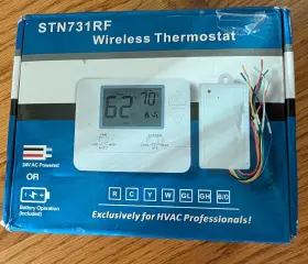 Stn731rf Aciq Wireless Thermostat For Ptac Unit - New In Box