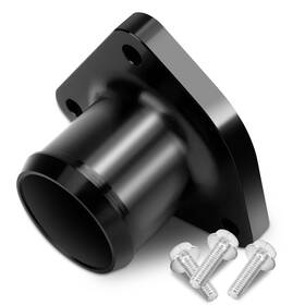 Acouto Acoutor2hobx30gf9470-12 Thermostat Housing For 7.3l 1999-2003 Billet Aluminum Default Black