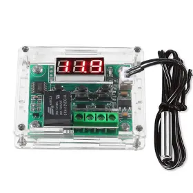 Ae19693 Aediko W1209 Dc 12v Digital Temperature Controller Board Blue Display Thermo
