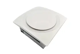 Cecominod098524 Aero Pure Ap120-s G6 W Slim Fit 120-cfm Bathroom Ventilation Fan With White Grille