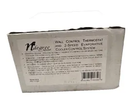 Aerocool 031182953396 Wall Control Thermostat And 2-speed Evaporative Cooler System Nds 1-7-32