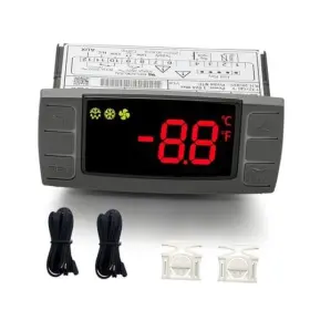 Xr03cx-4n0f1 Agradify Temperature Controller With Sensor Probe 120v Digital Thermostat
