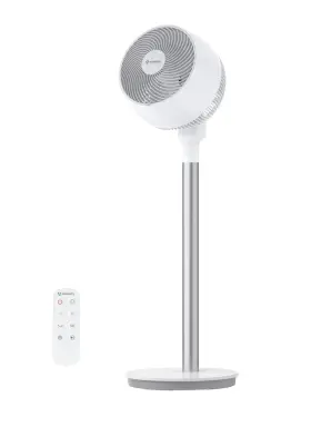 Fb23122r-dc-w Airmate Standing Fan For Bedroom 80 90 Oscillating Quiet With R
