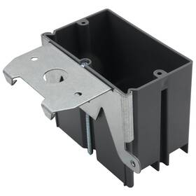 Airtak At-sn21x-adj Single Gang Adjustable Electrical Outlet Box Grey Of Switch Outlet