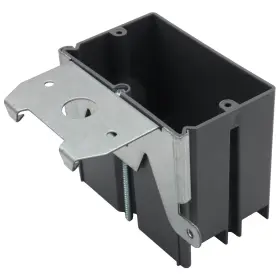 At-sn21x-adj Airtak Single Gang Adjustable Electrical Outlet Box Grey Of Switch
