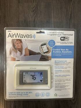 Airwaves Gn50e Internet Enabled Programmable Thermostat With Wifi New Sealed