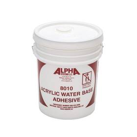 Alpha Systems N801000p 8010 Water Based Adhesive