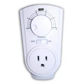 Amaze- Heater 313052858841 Non-programmable Furnace Thermostat Plug-in Analogue Dial System Controller 120v