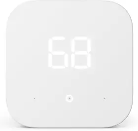 Amazon 445025728790 Smart Thermostat Save Money And Energy - Works With Alexa Ring C-wired