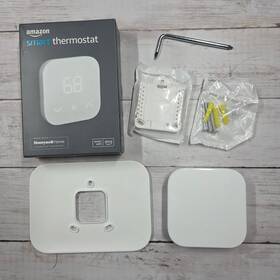 Amazon S4e2b4 Smart Thermostat White Alexa Enabled Honeywell Home Technology
