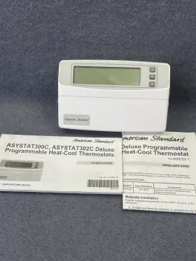 Asystat302c American Standard Deluxe Programmable Heat-cool Thermostat