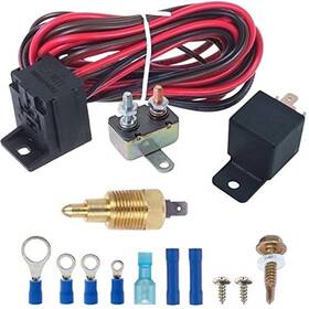 American Volt Av-1139-1 Electric Engine Fan Grounding Thread-in Thermostat Relay Controller Switch Ki