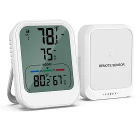 Wa151km-au Amir Digital Wireless Indoor Outdoor Thermometer With Sensor Humidity Meter