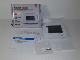 Aw711 Aowel 2 Heat / Cool Non Programmable Thermostat Humidity Monitor For Home