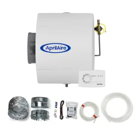 400mk Aprilaire 400m 17-gal. Whole-house Evaporative Humidifier With Manual Control