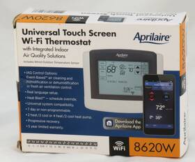 Aprilaire 686720862038 8620w Universal Wifi Lcd Touch Screen Thermostat - New Sealed