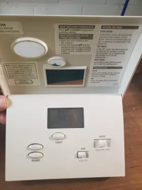 8344 Aprilaire Working Model Programmable Smart Thermostat Heat And Ac