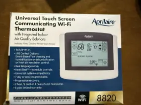 8820c Aprilaire Universal Touch Screen Communication Wi-fi Thermostat - Open Box