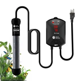 A818-300w Aquamiracle 300w Small Aquarium Heater Fish Super Compact Tank H
