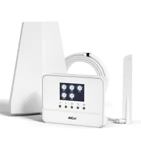 Atcall 731223885784 Cell Phone Booster For Home Smart Lcd Monitor Up To 3 000 Sq. Ft Signa