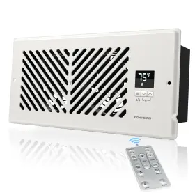 Z410-w Atom Nexus Airblaze Z4 Quiet Register Booster Fan Fits 4 Inch X10 Holes