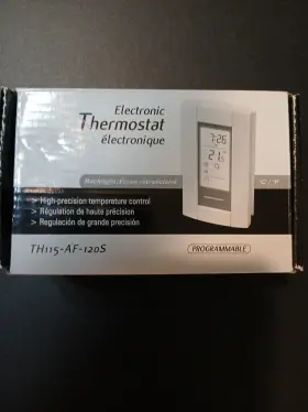 Th115-af-120s Aube New Ob Electric 120v Programmable Thermostat With Instruction