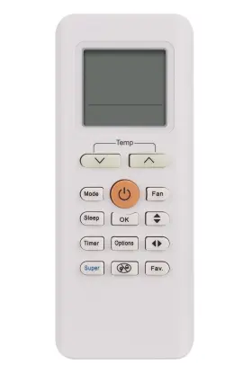 Rg70a Aulcmeet Rg70a/bgef New Replace Remote Control Compatible With Midea Air Conditioner A