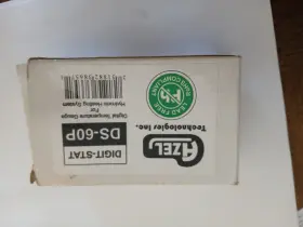 Ds-60p Azel Technologies Inc. Digital Temperature Gauge Remote Hydronic Radiant Solar Geothermal