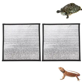 Fsce562625311f7 Balacoo 2pcs Reptile Heating Pad Reflective Insulation Film Under Tank Terrar