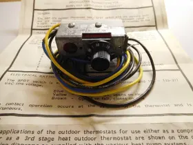8408-008 Bard Odt-070 Outdoor Thermostat Part # Model