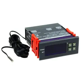 3a016a Bayite Digital Temperature Controller Ac 110v 10a Fahrenheit Thermostat 10ft Sensor
