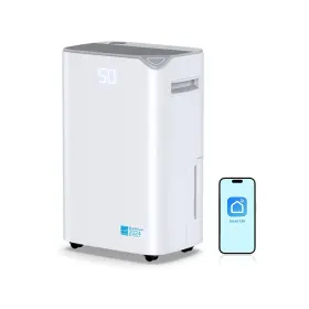 Pd08dw Bbianlyy 2500 Sq.ft Smart Compressor Dehumidifiers For Home Basement Bedroom Bathroom
