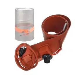 Y010 Beigaoxu 55 Gallon Drum Heater Band 120v 1200w Insulated Fits Steel Barrel Temp Con