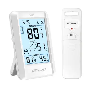Br-e3-001 Bettsparks Indoor Outdoor Thermometer Wireless Remote Temperature And Humidity Monitor Ho