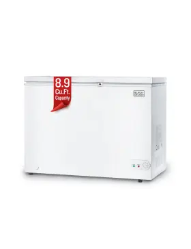 Bcf890e Black Decker Chest Freezer 8.9 Cu. Ft. Top Opening White Manual Defrost R600 Deep