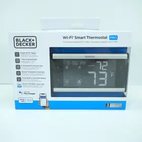 Bdxctsh1mn Black Decker And Wi-fi Smart Touch Key Thermostat Pro Programable Dual Color