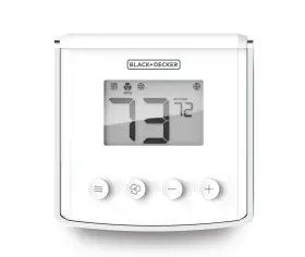Bdxhtsl1mn Black Decker New Wi-fi Smart Thermostat Select Home Google Alexa