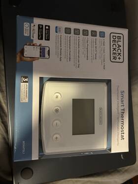 Black Decker Ct7935a And Wi-fi Smart Thermostat Select 7 Day Programmable #ct7935a