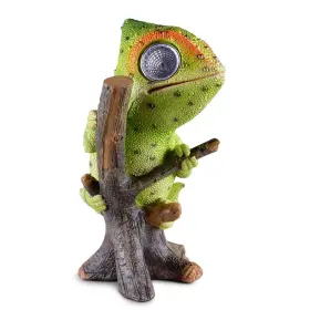 Blazin 856923008186 Chameleon Solar Garden Decorations Figurine Outdoor Led Decor Figure Ligh