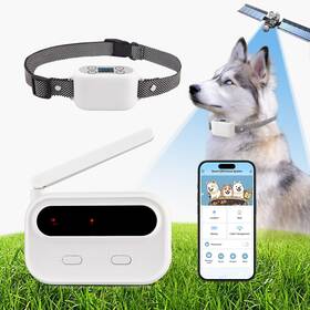 Blingbling Petsfun 746407754749 Gps Wireless Dog Fence System With App Control - No Subscription And Wire U
