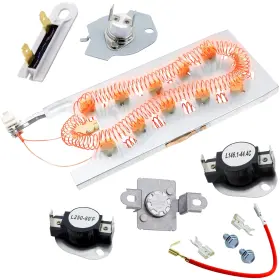 3392519 Bluestars 3387747 279973 279816 Dryer Heating Element Kit With Wire - For Whirlpool Cabrio
