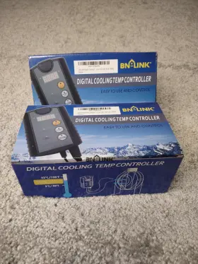 X0017pmxpn Bn-link Digital Cooling Temp Controller - Lot Of 2 New -x0017pmxpn 40 To 108 F